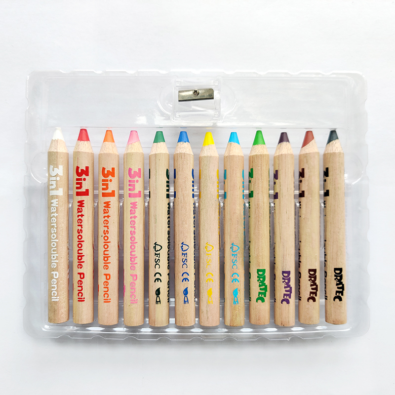 Professional 12 Colors 3 in 1