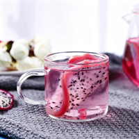 Gedroogde witte drakenvrucht plakjes, originele smaak, knapperige pitaya plakjes voor detailhandel en wederverkoop.