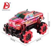 Camioneta Todoterreno 4x4 a Control Remoto con Giro de 360 Grados, Auto de Carreras con Control Remoto 2.4G Recargable, Juguete para Niños