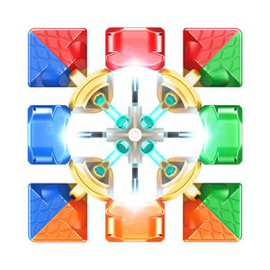 <span class=keywords><strong>Cubo</strong></span> de velocidad Moyu Super RS3M <span class=keywords><strong>3x3</strong></span>, <span class=keywords><strong>Cubo</strong></span> de velocidad profesional ajustable sin pegatinas - Product Image 3