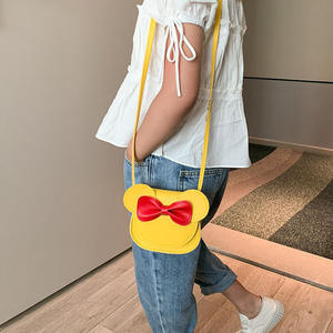 Fashion Design <span class=keywords><strong>borsa</strong></span> portatile a tracolla per ragazze in pelle sintetica con fiocco carino cartone animato rosa <span class=keywords><strong>Minnie</strong></span> <span class=keywords><strong>borsa</strong></span> a tracolla per bambini - Product Image 6