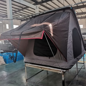 4wd-tienda impermeable para techo de coche, carpa triangular de aventura para 2 personas, carcasa dura, para acampar - Product Image 5