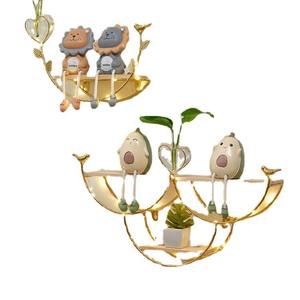 Estante de Almacenamiento de Estilo Industrial para Montar en la Pared sin Taladrar, Decoración de Lujo para Sala de Estar, Decoración para Colgar en la Pared detrás del Sofá - Product Image 4