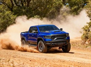 KM Thunder Dodge Tyrannosaurus RAM 1500 Simulation 1/8 Remote <b>Control</b> Electric 4WD Climbing Vehicle Pickup Off road Vehicle - Product Image 2