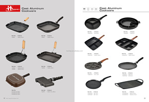 Teglia Antiaderente in Alluminio Pressofuso con Quattro Cerchi per Torte e Pancake - Product Image 6