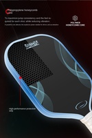 Grenzüberschreitendes Bestseller-Set: Pickleball-Schläger der 5. Generation aus Titan-Carbonfaser T700 mit matter Oberfläche und gewebter Textur
