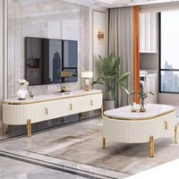 Meilleure vente table basse de luxe meuble télé pour le salon ensemble de tables basses éthiopiennes pour la maison