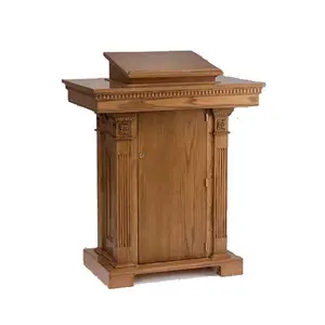 CP-005, pulpit da igreja/carvalho da igreja/pulpit de madeira da igreja pode ser personalizado com mini… pode personalizar tipos de itens da igreja