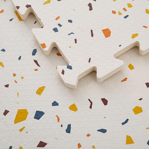 Fournisseur OEM ODM Tapis de jeu en EVA à motifs de terrazzo, à emboîtement, stratifié, imperméable, isolant thermique pour la décoration de la maison des bébés - Product Image 1