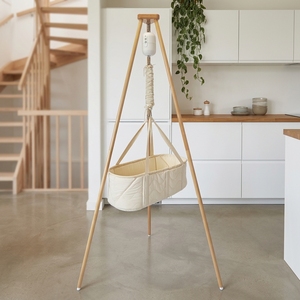 <span class=keywords><strong>Hamac</strong></span> <span class=keywords><strong>bébé</strong></span> en gros, berceau suspendu en coton biologique OEM pour bébés de 0 à 6 mois, berceau portable avec barre en bois – Fournisseur - Product Image 1
