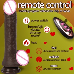 Adult <b>Vibrator</b> Simulation Female Sex Toy Insertable Heating Electric <b>Remote</b> <b>Control</b> Dildo Masturbation Machine Sex Toys - Product Image 4
