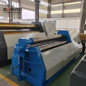 CNC 8*2000mm <span class=keywords><strong>lamiera</strong></span> di ferro Bender lamiere lamiere macchina di laminazione 4 rulli 8*2000mm piastra in acciaio macchina piegatrice - Product Image 5