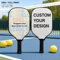 Bolsa Personalizada para Raqueta de Pickleball con Cubierta Completa, Impresión en Toda la Superficie y Ribetes, para Programas de Regalos para Jugadores, Fabricación Personalizada