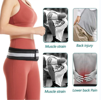 Bande de soutien pelvienne en matériau antidérapant respirant unisexe sciatique Si ceinture anti-pression articulaire sport ceinture de hanche pour la taille