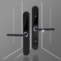 Cerradura Electrónica Digital para Puerta de Hotel con Tarjeta RFID de Alta Seguridad para Apartamentos, con Llave, Cerradura Inteligente para Puertas de Hotel