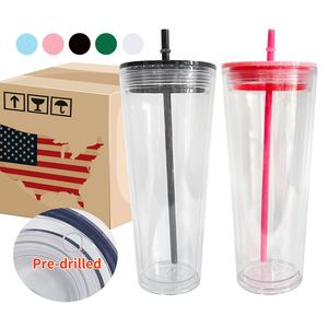 24Oz Snow Globe Tumbler With Lid and Straw Double Wall Insulated Plastic <b>Cups</b> Travel Reusable Iced Coffee <b>Cup</b> - Product Image 3
