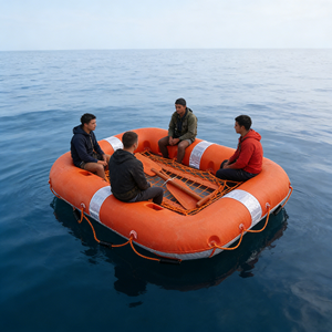 Fabricante Suministra Balsas <span class=keywords><strong>Salvavidas</strong></span> de Polietileno, Embarcaciones de Rescate para 10 <span class=keywords><strong>Personas</strong></span> a Bordo - Product Image 5