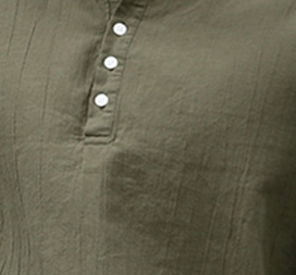 <span class=keywords><strong>Camicia</strong></span> causale in cotone a maniche lunghe a forma regolare da <span class=keywords><strong>uomo</strong></span> - Product Image 6