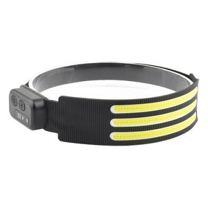 Nuevo Faro Delantero con Sensor COB, LED de Alta Intensidad para Exteriores, Recargable, con Luz Roja para Ciclismo y Running - Product Image 1