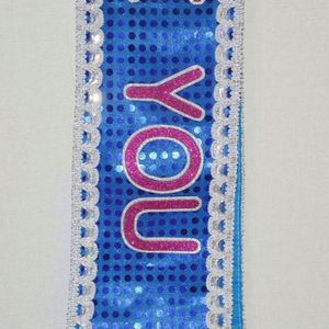 Écharpe en satin personnalisée avec logo pour future mariée, anniversaire, concours de beauté, fête - Product Image 5