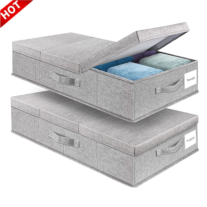 2 Pack Washable Polycarbonate Under Bed