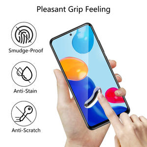 Pellicola protettiva <span class=keywords><strong>per</strong></span> telefono cellulare incassabile 9h <span class=keywords><strong>Touch</strong></span> <span class=keywords><strong>Screen</strong></span> in vetro temperato serigrafato <span class=keywords><strong>per</strong></span> protezione Redmi Note 11 - Product Image 3