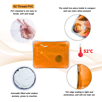 Compresse Chaude/Froide Instantanée Réutilisable à Activation par Clic, en Gel Doux et Confortable, Format de Poche Pratique pour Soulagement de la Douleur et Relaxation