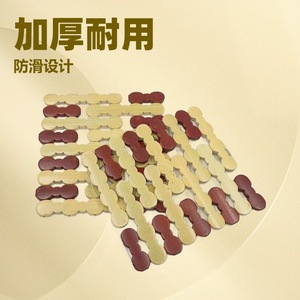 <b>Vegetable</b> mat, heat-insulating mat, placemat, coaster, bowl, anti-scalding <b>pot</b> mat, plate mat, bamboo mat, home dining, 2 yuan - Product Image 4