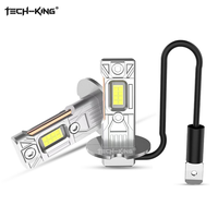 TECH-KING Nouveau Phare LED H1 H4 H7 H11 Canbus 9005 HB3 9006 HB4 12V 64W Étanche IP68 8000LM pour Véhicules – Vente en Gros