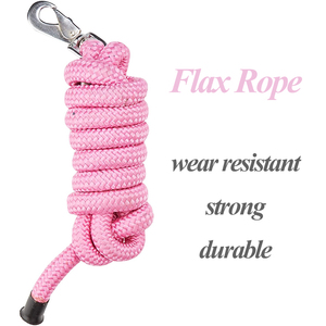 Offre spéciale, vente en gros, confortable, doux, magnifiquement rembourré, bandeau et couvre-chef, licou de cheval avec corde - Product Image 3
