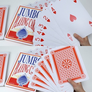 <span class=keywords><strong>Le</strong></span> mini carte da gioco jumbo poker personalizzate all'ingrosso due volte 4 6 9 volte possono scegliere la stampa colorata per un divertente gioco da tavolo - Product Image 6