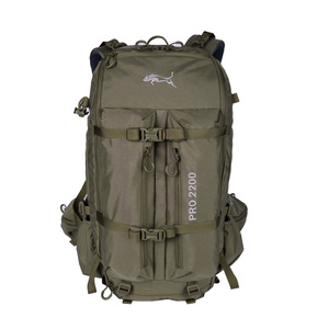 กระเป๋าเป้สะพายหลังสำหรับล่าสัตว์ GAF 40L 500D ผลิตจากผ้าคอร์ดูร่าไนลอน พร้อมซิป โครงคาร์บอนไฟเบอร์ภายนอก กันน้ำ มีช่องใส่ขวดน้ำ ที่ยึดธนูด้านหน้า - Product Image 3