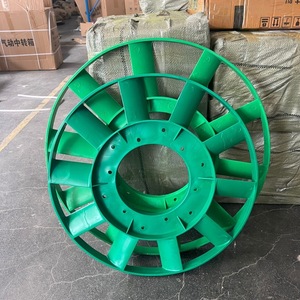 Fusheng Impeller TA100/120 8 Blade Plastic Fan Cooling Wheel For Air Compressor - Product Image 2