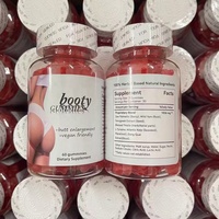 Gummies OEM naturelles pour l'agrandissement des fesses/hanches, Gummies BBL, Complément végétalien amplificateur de fesses, Gummies au fenugrec
