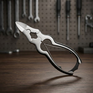 Coupe-ongles en acier au carbone à ressort, poignée ergonomique, joint de précision, pour manucure quotidienne et usage en salon - Product Image 5
