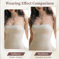 Prótesis de Seno de Silicona Ultraligera, Súper Suave y Cómoda, para Crossdresser Masculino, Sin Pezones, Sin Costuras, Copa Grande, MTF, Cosplay