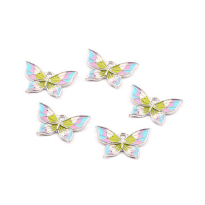 Pendentif Papillon en Alliage 20mm, Composant de Bijouterie DIY pour Fabrication de Colliers, Accessoire Printemps 2025, Origine Yiwu - Product Image 1
