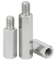 M2 M3 M4 M5 M6 M7 M8 M10 entretoise filetée mâle femelle zinguée en aluminium galvanisé hexagone pcb cylindre entretoises hexagonales