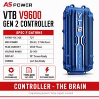 نظام طاقة مخصص من أنسن AS-LBX-7250 بجهد 72 فولت، بطارية سائلة VTB، وحدة تحكم V9600، طقم محرك RGA-52، نظام طاقة OEM قابل لضبط الجهد والسعة