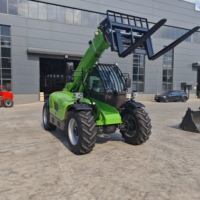 Chariot élévateur tout-terrain 4 tonnes, chariot élévateur 4x4, transpalette télescopique, transpalette télescopique à vendre