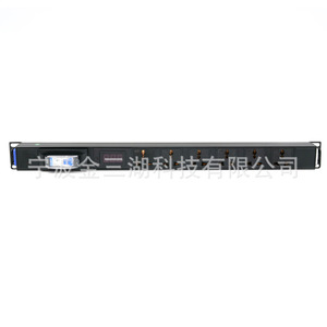 Regleta de alimentación PDU de 6 tomas 220V con pantalla LED, enchufe de extensión industrial - Product Image 2