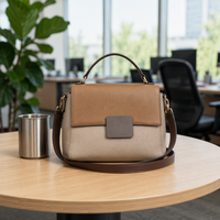 Fabricant professionnel de sacs à main en cuir pour femmes et filles, sacs à main de grande capacité, couleur unie, sac à bandoulière pour femmes