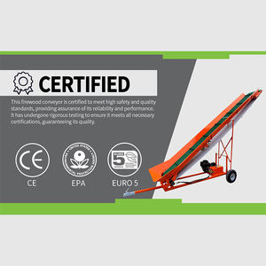 6.5hp गैसोलीन संचालित हाइड्रोलिक लकड़ी लॉग कन्वेयर लिफ्ट लकड़ी के संचरण के लिए - Product Image 5