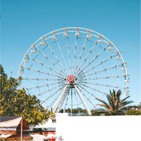 Grande Roue Géante Luna Attract Park Ride pour Aire de Jeux Extérieure - Équipement de Parc d'Attractions