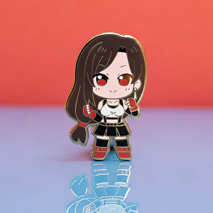 เข็มกลัดโลโก้แบบกำหนดเองราคาโรงงาน ลายการ์ตูนอนิเมะ ชุบทอง เคลือบอีนาเมลแบบนิ่มและแข็ง สำหรับติดเสื้อผ้า - Product Image 5