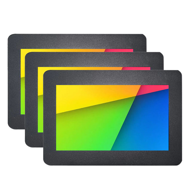 Small Size 7" 8" 9.7" 10" 10.1" 11.6" 12" Panel Mount Style Industrial Raspberry Pi USB Touch Screen Monitor