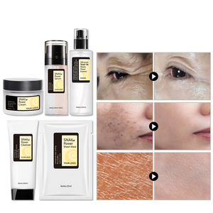 Tiktok vente chaude ensemble de soins de la peau coréen escargot mucine sérum facial pour l'hyperpigmentation Anti-âge puissance visage réparation Essence - Product Image 4