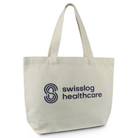Sac en coton imprimé monochrome minimaliste, sac de transport en toile respirante, sac personnalisé, sac promotionnel pour entreprise, usage quotidien au bureau