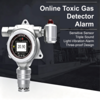 Détecteur de gaz VOC en matériau ABS pour l'industrie pétrolière, chimique, métallurgique, de transmission et de distribution de gaz, et biochimique, personnalisable