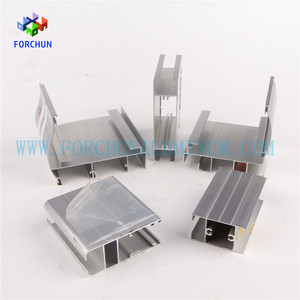 Profilés d'extrusion en aluminium gris argenté pour la fabrication <span class=keywords><strong>de</strong></span> fenêtres et portes coulissantes colombiennes/costaréennes - Product Image 5
